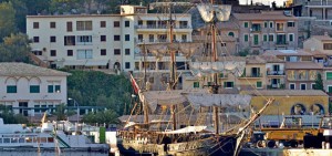 Сольер. Панорама порта (Остров Майорка)