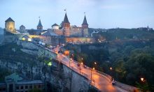 Каменец-Подольский, вид на крепость (Каменец-Подольский)