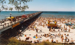 Пляж в Паланге (Прибалтика)