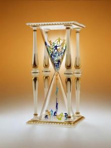 Работа венецианского мастера Cesare Toffolo (Цезаре Тоффоло). Песочные часы. (Венеция)