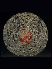 Работа венецианского мастера Pino Signoretto (Пино Синьоретто). Стеклянный шар. (Венеция)