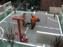 Макет работы водоканала в наши дни