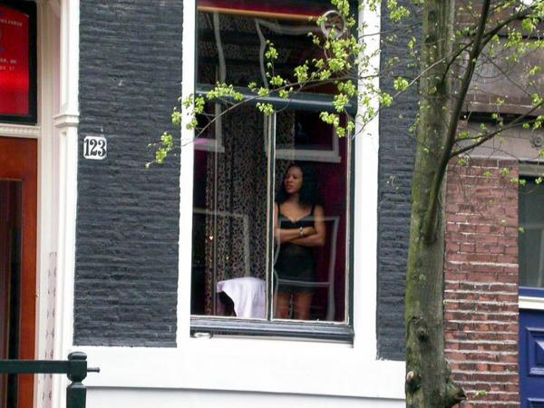 Фото достопримечательностей Амстердама: Квартал Красных фонарей в Амстердаме