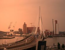 Мост Эразмуса в Роттердаме (Голландия) (Разное)