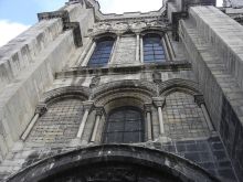 Базилика Сен-Дени. Романский фасад