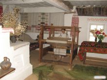 Хата ткача. Интерьер. (Переяслав-Хмельницкий)