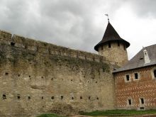 Северная часть замкового двора (Хотин)