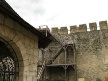Лестница на оборонные стены (Хотин)