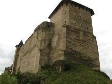 Вид на северную часть крепости со стороны Днестра