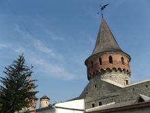 Смотровая башня, отреставрирована в 70-х годах (Каменец-Подольский)