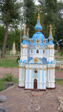 Андреевская церковь, масштаб 1:33