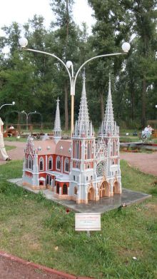 Костел Святого Николая, масштаб 1:33 (Киев и область)