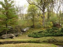 Пейзаж вдоль речки Каменки