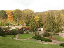 Вид с отеля на парк (Умань)