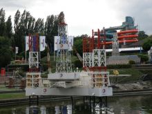 Нефтяная вышка в Северном море (Брюссель)