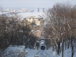 Фуникулер на Владимирской горке (Киев и область)