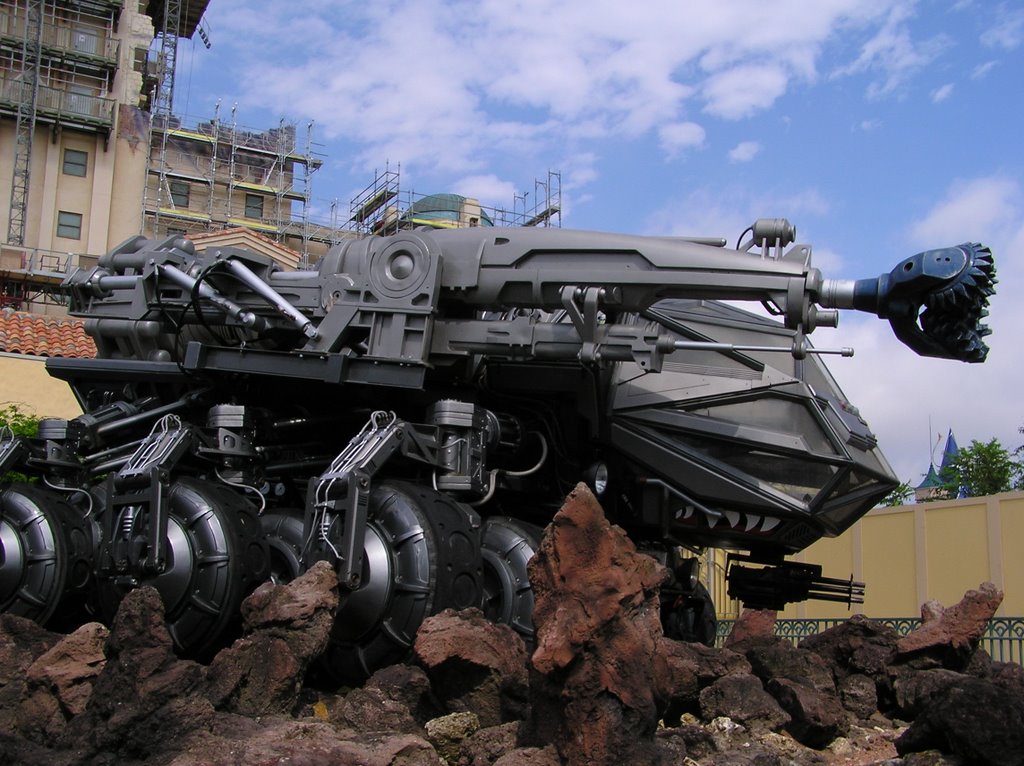Фото достопримечательностей Франции: Walt Disney Studios Park. Аттракцион Armageddon