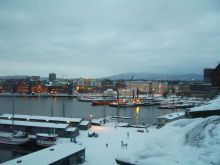 Набережная Осло (Страны Скандинавии)