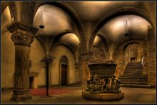 HDR фотография убранства собора