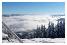 На канатной дороге над облаками