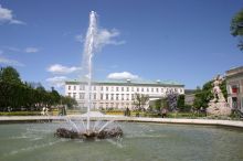 Фонтан в парке Мирабель (Австрия)