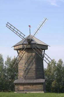 Ветряная мельница. (Золотое Кольцо России)