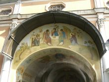 Росписи на церковных арках (Золотое Кольцо России)