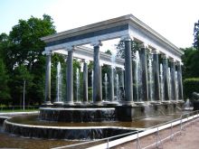 Львиный каскад в Петергофе