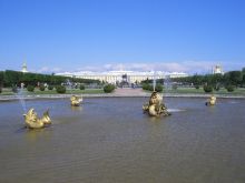 Петергоф. Верхний сад. Фонтан “Межеумный” (Санкт-Петербург и область)