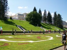 Терраса Большого дворца со стороны нижнего парка (Санкт-Петербург и область)