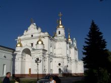 Отреставрированный в 2005 г. Успенский собор (Полтава и область)