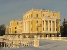 Новые корпуса военного санатория в Архангельском