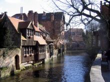 Брюгге, каналы (Бельгия)