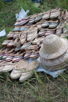 Плетеные шляпы и лапти (Киев и область)