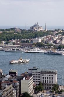 Вид с Галатской башни (Турция)