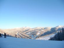 Общая протяжённость буковельских трасс около 60 километров (Карпаты и Закарпатье)