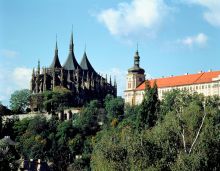 Чехия, Кутна Гора. Собор Святой Варвары (заложен в 1388, закончен в 1905 г) (Чехия)