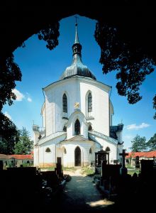Костел Св. Яна Непомуцкого на Зеленой горе в городке Ждяр-над-Сазавоу (Чехия)