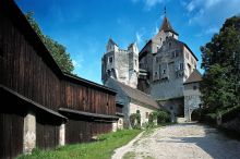 Крепость-замок Перштейн в Чехии недалеко от Брно (Чехия)