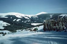 Один из горнолыжных районов Чехии (Чехия)