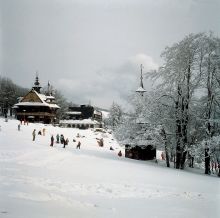 В Чехии есть и достаточно горно-лыжных курортов (Чехия)