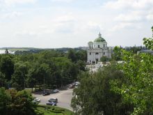 Вид на костел Св. Иоанна Крестителя в Белой Церкви с колеса обозрения (Белая Церковь)