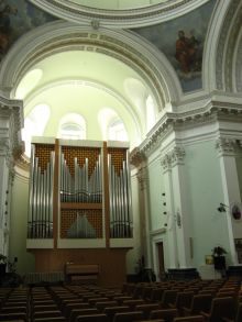 Костел Иоанна Крестителя. Органный зал