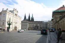 Пражский Град. Градчанская площадь (Чехия)