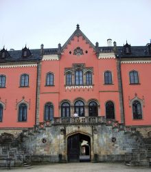 Замок Сихров. Замковая лестница (Чехия)