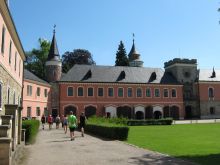 На территории замка Сихров (Чехия)