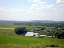 Живописные пейзажи Дивногорья (Европейская часть России)