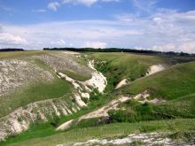 Дивногорье. Воронежская область. Меловой каньон.