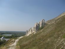 Меловые скалообразования (Европейская часть России)