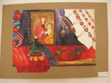 Работа с выставки «Дитячі Великодні фантазії» (Карпаты и Закарпатье)